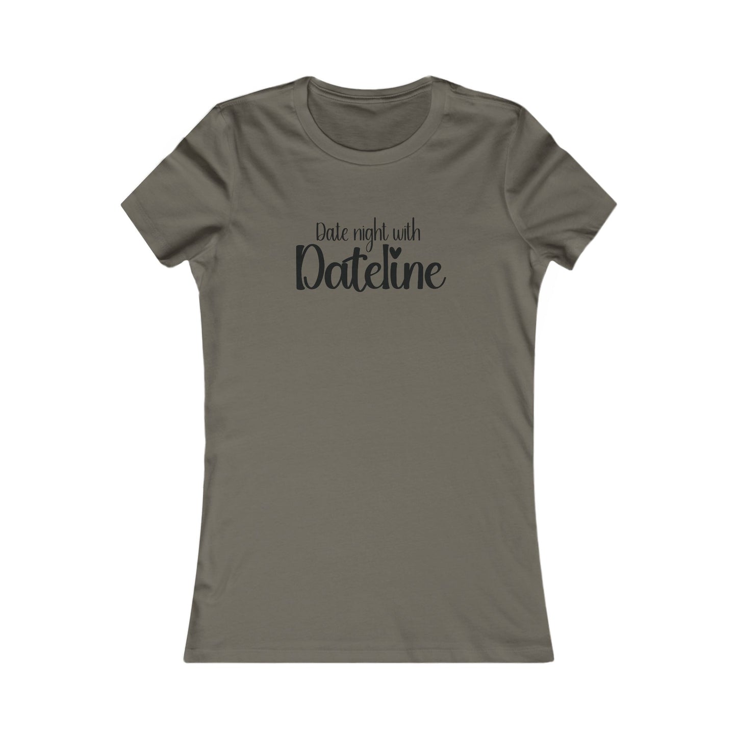 Women's Tee - Date Night with Dateline True Crime Lovers Shirt