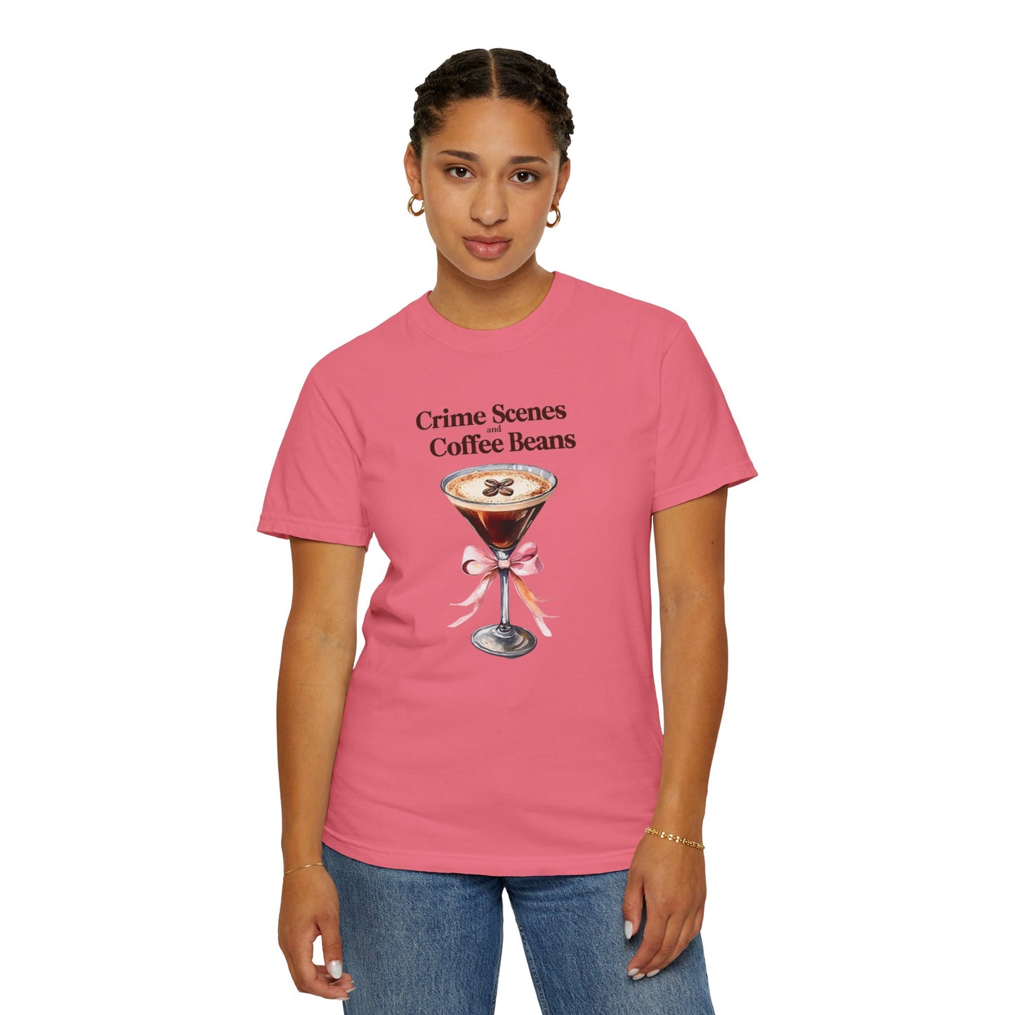 Crime Scenes and Coffee Beans Women's T-shirt